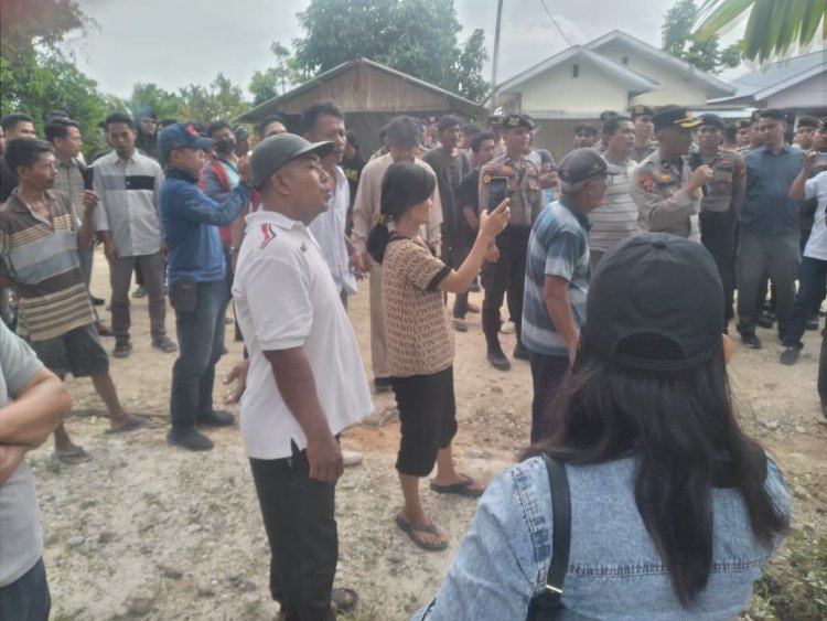 PN Pekanbaru Eksekusi Tanah di Sisi Utara Jalan Damai Palas