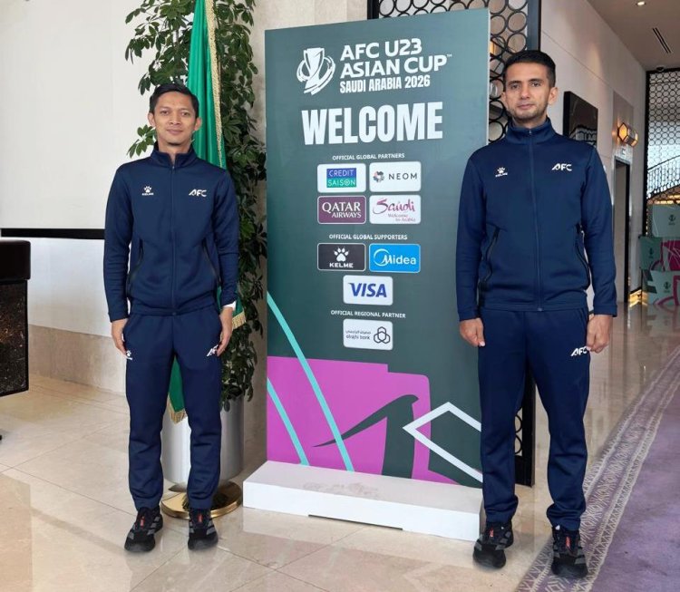 Thoriq Munir Alkatiri dan Bangbang Syamsudar Ditunjuk AFC Jadi Wasit Piala Asia U-23 2026 di Arab Saudi