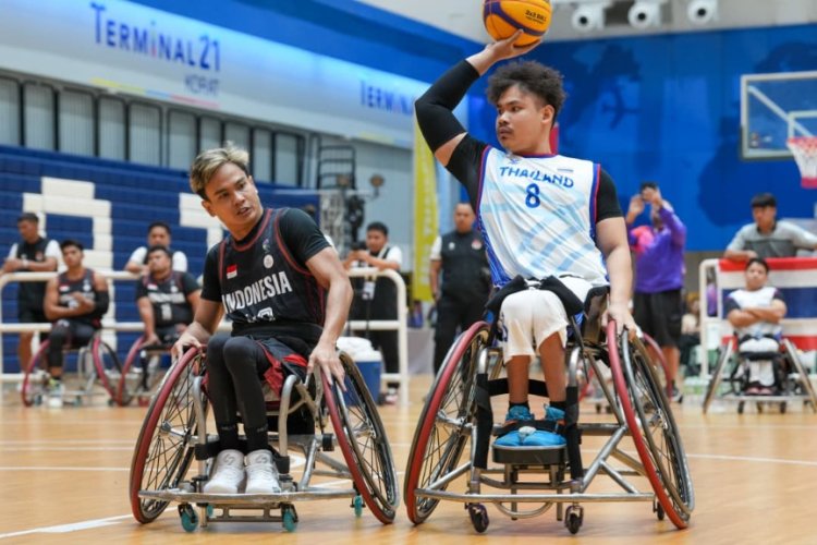 Hasil Timnas Basket Kursi Roda Putra 3x3 vs Thailand 5-14, ASEAN Para Games 2025, Danu Koswantoro Cs Akan Hadapi Malaysia untuk Posisi 3