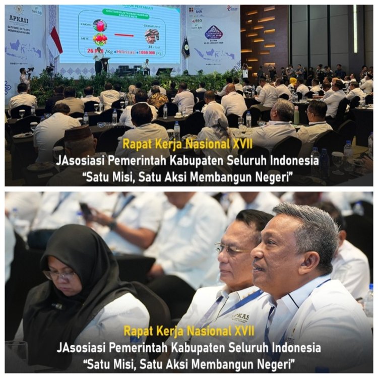 Hadiri Rakernas APKASI XVII di Batam, Bupati Rohul Siap Akselerasi Hilirisasi Pertanian dan Infrastruktur