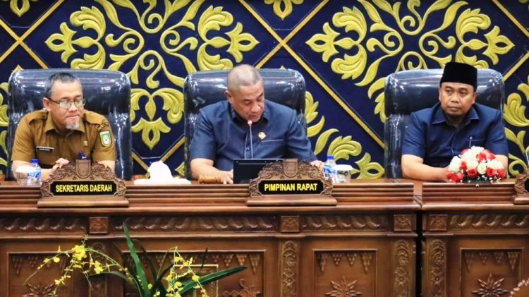 DPRD Dumai Gelar Rapat Paripurna Bahas Dua Ranperda Inisiatif, 97 Persen Wilayah Termasuk Kawasan Gambut