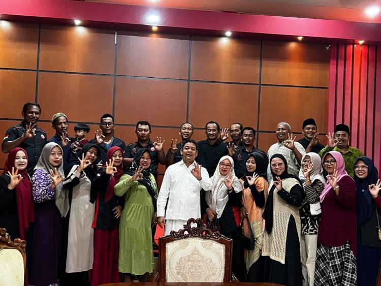 Relawan Darah Rokan Hulu Silaturahmi dengan Wakil Bupati, Minta Kendaraan Operasional Hingga Parkir Gratis