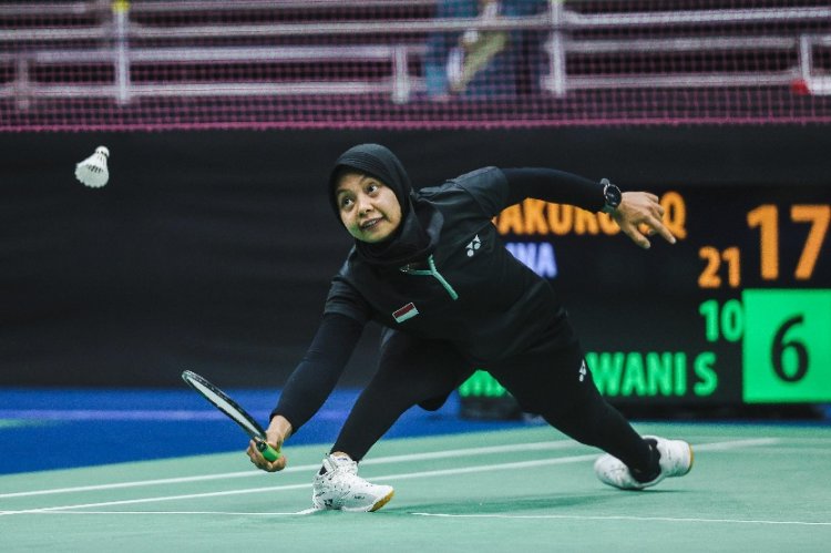 Qonitah Ikhtiar Sakuroh Atlet Para Bulutangkis Indonesia Raih Emas Nomor Women's Single SL3 ASEAN Para Games 2025 Thailand