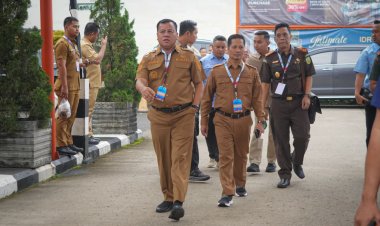 Bupati dan Wabup Kuansing Hadiri Rakornas Pemerintah Pusat dan Daerah