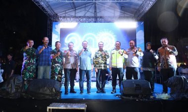 Situasi Kota Pekanbaru Kondusif Saat Malam Tahun Baru 2026, Wako Pekanbaru Agung Nugroho Pantau Langsung ke Lapangan