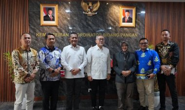 Bahas Penguatan Ketahanan Pangan dan Kampung Nelayan, Bupati Siak Afni Zulkifli Temui Menko Pangan