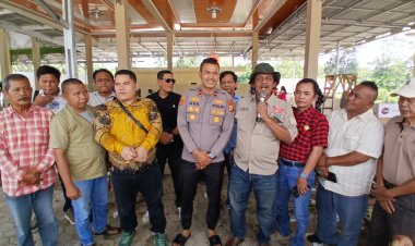 Sambut HPN ke-80 dan Ramadhan, Sinergi Polri dan Pers Terjalin Hangat di Polsek Rambah Samo