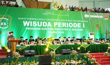 Rektor UIR Tegaskan Komitmen Cetak Lulusan Unggul dan Berdaya Saing, Telah Lahirkan 82.618 Orang Alumni hingga Februari 2026