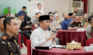 Bupati Pelalawan Hadiri Pertemuan Forkopimda se-Riau Bersama PT Agrinas 