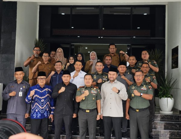 Komisi I DPRD Riau Kunker ke Kodam XIX Tuanku Tambusai, Curhat Soal BMN