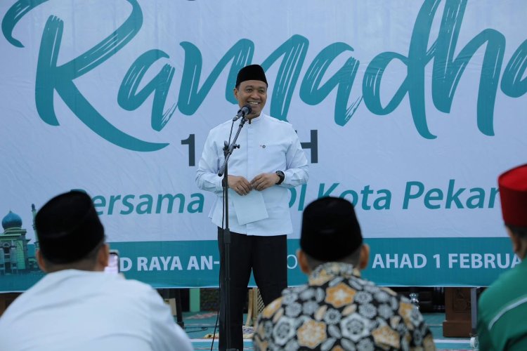Wawako Pekanbaru Markarius Anwar Ajak Umat Islam Sambut Ramadan dengan Iman dan Kolaborasi