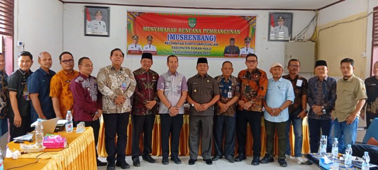 Wabup Rohul Hadiri Musrenbang RKPD Kunto Darussalam, Tekankan Kemandirian Desa