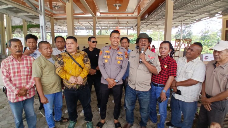 Sambut HPN ke-80 dan Ramadhan, Sinergi Polri dan Pers Terjalin Hangat di Polsek Rambah Samo