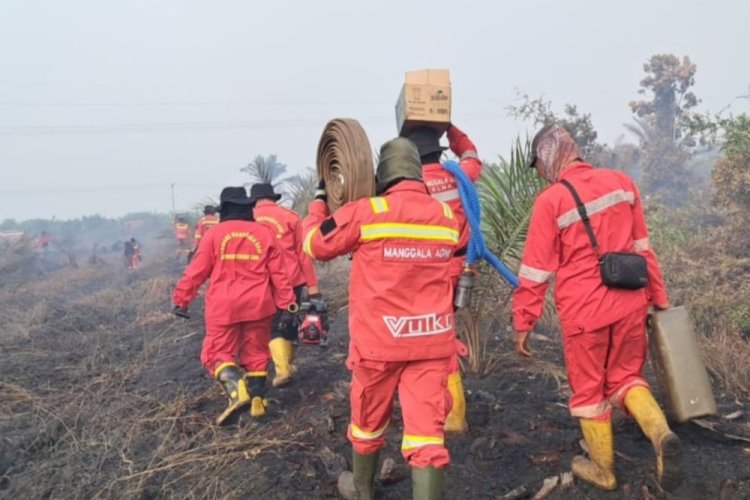 Hotspot Riau 80 Titik Panas Masih Terbanyak di Sumatra, BPBD Damkar Riau Minta Bantuan TMC dan Helikopter Water Bombing