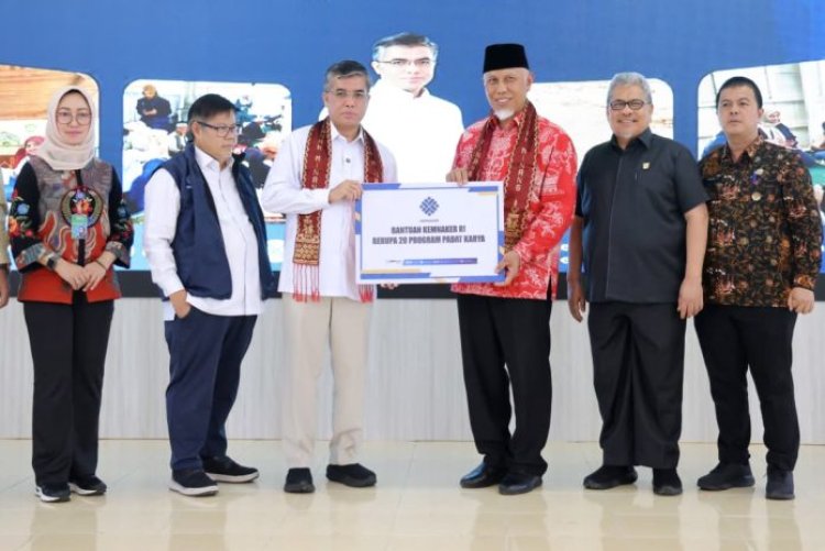 Kemnaker Alokasikan Rp30,3 Miliar bagi Warga Sumbar, Bangun 5 BLK Komunitas hingga Padat Karya