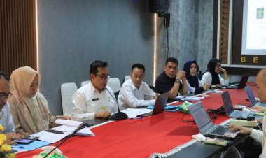 Diskominfosan Kampar Ikuti Rapat Harmonisasi Ranperda dan Ranperbup di Kanwil Kemenkumham Riau