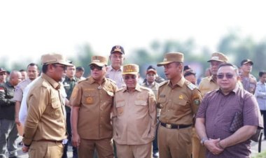 Bupati Kampar Ikuti Apel Kesiapsiagaan Penangan Karhutla 2026