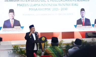 Pengurus MUI Riau 2025–2030 Dikukuhkan, Pemprov Riau Siap Bersinergi Bangun Umat