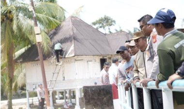 Jembatan Merah Putih Presisi Desa Gobah Segera Diresmikan, Bupati Yakin Bisa Dorong Perekonomian