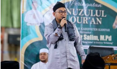 Peringati Nuzulul Quran 1447 H, Pemkab Kampar Datangkan Ustaz Hafiz Salim