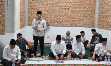 Pj Sekda Kampar Dampingi Sekdaprov Riau Safari Ramadan di Kecamatan Tambang