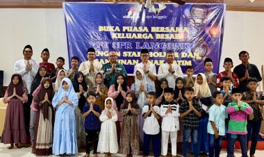 PT SPR Langgak Gelar Buka Puasa Bersama, Santuni Puluhan Anak Yatim