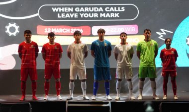 Kelme Luncurkan Jersey Terbaru Timnas Indonesia, Ada Garis Merah Putih Ikonik hingga Simbol Khas Batik
