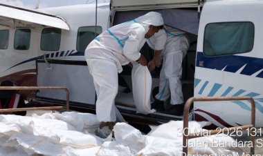 4 Ton Garam Sudah Disemai di Langit Riau untuk OMC Hujan Buatan, Hotspot Turun Jadi 30 Titik Panas