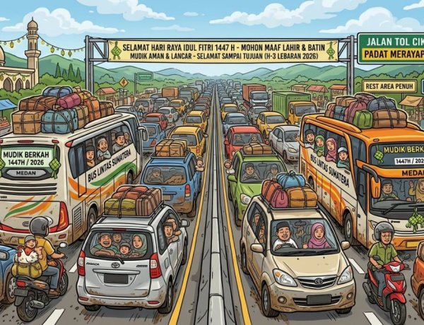 Arus Mudik Di Riau Diprediksi Mulai 13 Maret 2026, Puncaknya 17 Maret