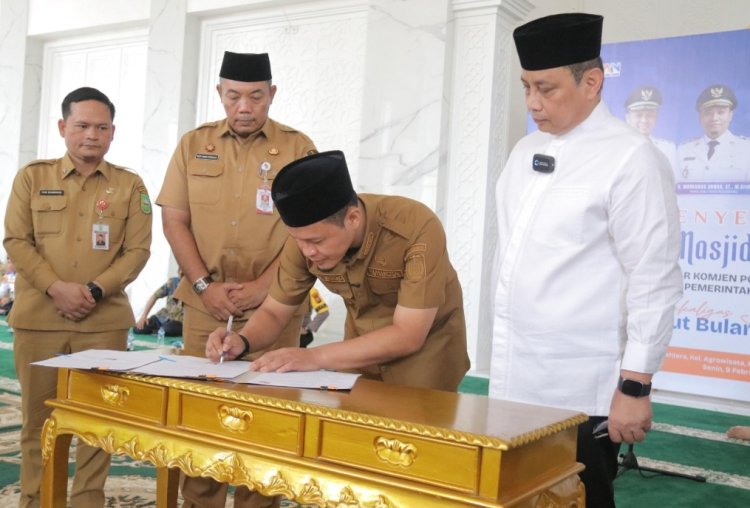 Walikota Pekanbaru Agung Nugroho Resmikan Masjid Al Kastoeri