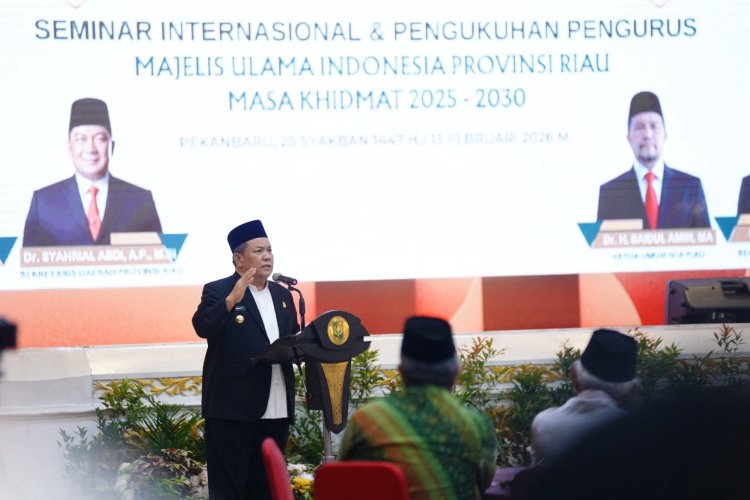 Pengurus MUI Riau 2025–2030 Dikukuhkan, Pemprov Riau Siap Bersinergi Bangun Umat