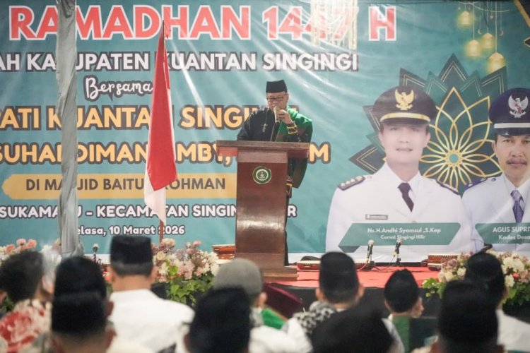 THR ASN Kuansing Segera Cair, Bupati Minta Belanja di Kedai Masyarakat