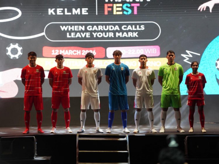 Kelme Luncurkan Jersey Terbaru Timnas Indonesia, Ada Garis Merah Putih Ikonik hingga Simbol Khas Batik