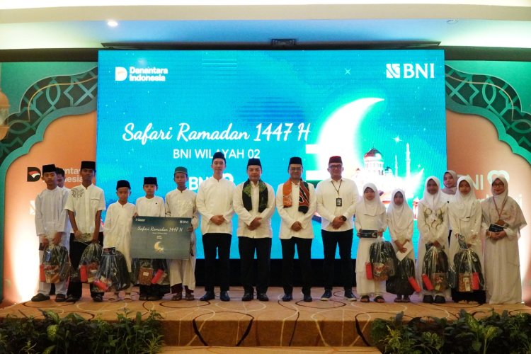 Safari Ramadan 2026 di Wilayah 02, BNI Santuni Anak Yatim dan Pererat Silaturahmi