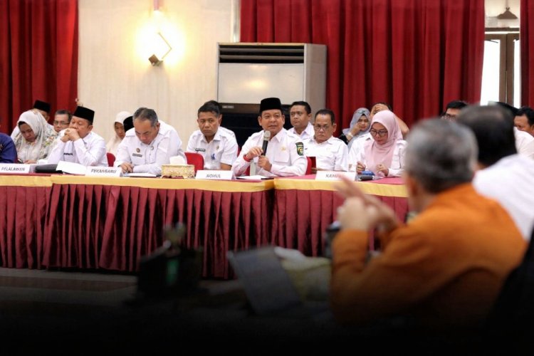 Perkuat Sinergi Pengendalian Inflasi Jelang Hari Raya Idulfitri 1447 H, Wabup Rohul Syafaruddin Poti Hadiri High Level Meeting Riau