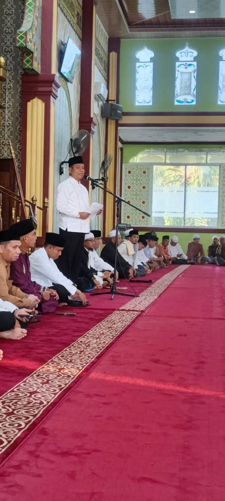 Safari Ramadan di Tambusai, Wabup Syafaruddin Poti Salurkan Bantuan Hingga Jemput Aspirasi
