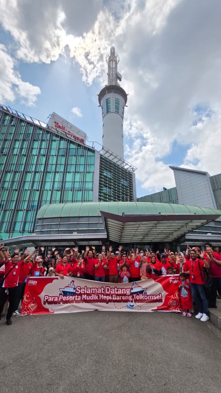 Bisa Pulang Berkat Telkomsel Poin: Mudik Hepi 2026 Berangkatkan 1.100 Orang untuk Lebaran di Kampung Halaman