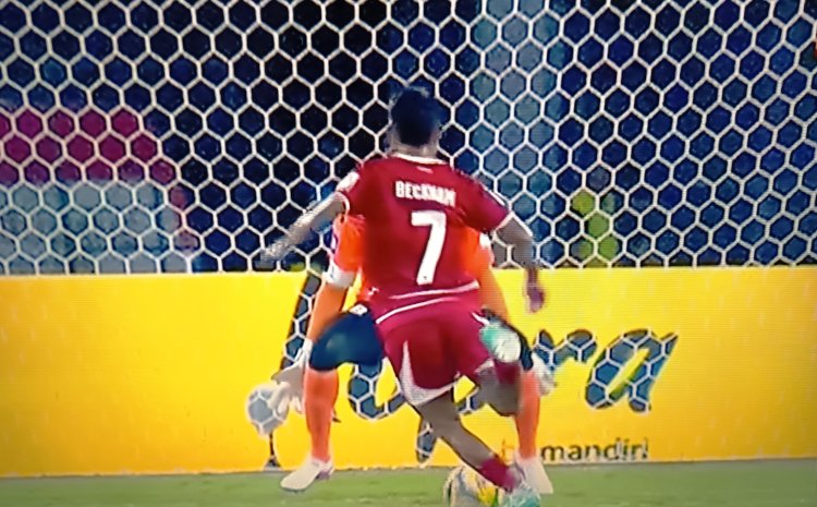 Hasil Babak I Timnas Indonesia vs St Kitts and Nevis 2-0, FIFA Series 2026, Beckham Putra Brace