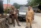 Tim Gabungan DLHK dan Satpol PP Pekanbaru Amankan 8 Unit Kendaraan Buang Sampah Sembarangan