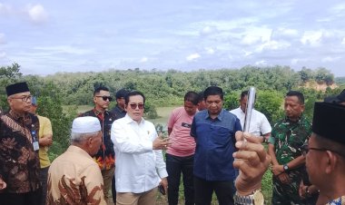 Komisi III DPRD Riau Tinjau Lokasi, Berhasil Redam Polemik Pembangunan KMP di Desa Koto Tibun Kampar