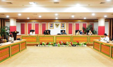 Bahas Pengelolaan Kebun Plasma 20 Persen, Wakil Ketua Budiman Lubis dan Komisi II DPRD Riau RDP dengan Masyarakat Desa Pagaran Tapah