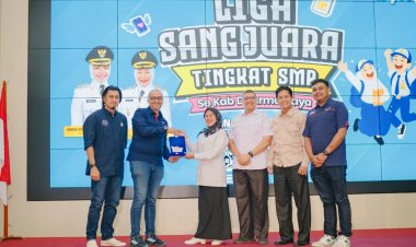 2.800 Pelajar SMP se-Kabupaten Dharmasraya Adu Prestasi di Liga Sang Juara Telkomsel