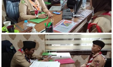 Bidik Tiket ke Cibubur, 88 Pramuka Penggalang Pekanbaru Ikuti Seleksi Jamnas XII