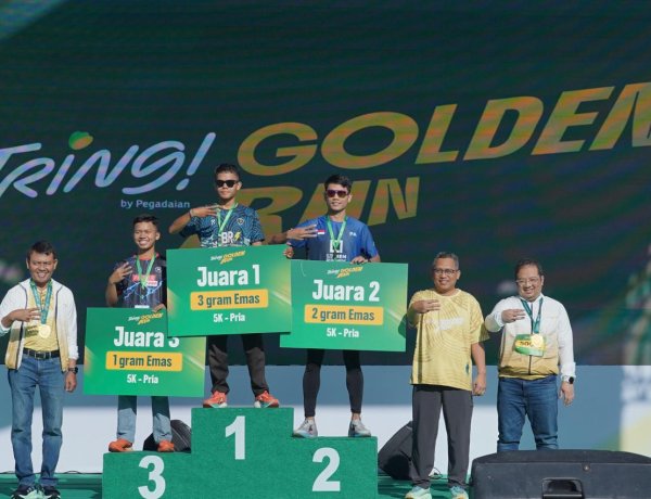 Pegadaian Sukses Gelar Tring! Golden Run 2026