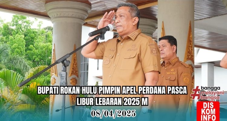 Bupati Rohul Anton Irup Apel Perdana Pasca Libur Idul Fitri 1446 H