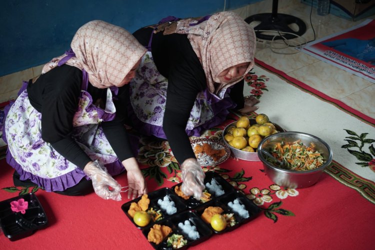 Kisah Kader Posyandu Jadi Penggerak Dapur Sehat Lawan Stunting di Air Jamban Bengkalis