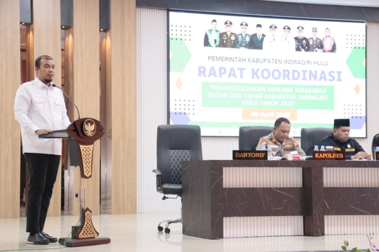 Siaga Darurat Karhutla 2026: Bupati Inhu Ancam Tindak Tegas Pelaku Pembakaran