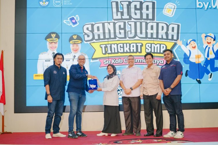 2.800 Pelajar SMP se-Kabupaten Dharmasraya Adu Prestasi di Liga Sang Juara Telkomsel