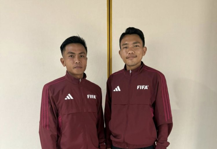 Naufal dan Gilang Dipercaya Jadi Wasit dan Asisten Wasit FIFA ASEAN U-17 Boys’ Championship 2026