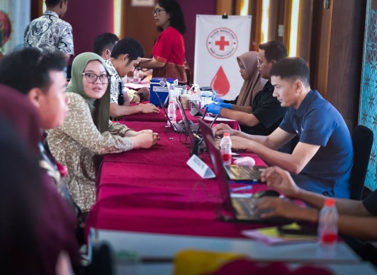 Setetas Energi Untuk Kehidupan, Pekerja PHR Sumbang Ratusan  Kantong Darah Bagi PMI